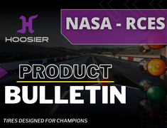 New Hoosier Spec Tire for NASA - RCES